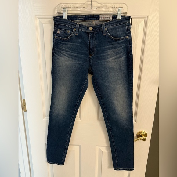 Ag Adriano Goldschmied Denim - AG Adriano Goldschmied Dark Blue Legging Ankle